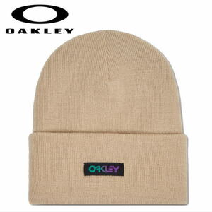 ●24 OAKLEY B1B GRADIENT PATCH BEANIE カラー:HUMUS ビーニー ニット帽 キャップ スノーボード スノボ スキー