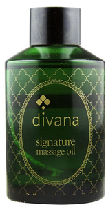 送料無料　DIVANA White Orchidディバナスパマッサージオイル Signature Massage Oil 100Ml 金粉入り