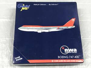 Gemini Jets ジェミニ ジェッツ BOEING ボーイング 747-400 nwa NORTHWEST AIRLINES 1:400 模型 旅客機 航空機 飛行機 趣味 コレクター 