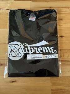 【送料無料】Supreme Records Tee シュプリーム レコード Tシャツ ブラック　Mサイズ　未使用