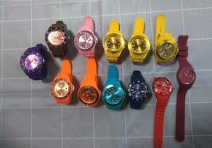 ice watch アイスウォッチ 腕時計 まとめ売り 12本 クォーツ メンズ レディース ジャンク