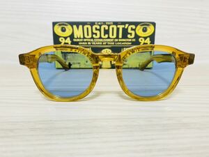 MOSCOT モスコット★サングラス★DAHVEN★伊達眼鏡 カラーレンズ ウェリントン ボストン オシャレ 未使用 美品