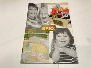 BRIO ブリオ　カタログ　２００４年　おもちゃ　ドイツ　玩具