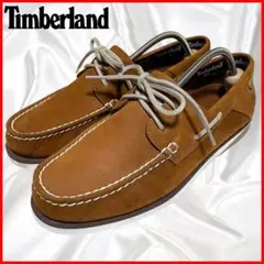 【Timberland】美品ティンバーランド デッキシューズ A4161キャメル