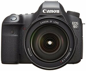 【中古】Canon デジタル一眼レフカメラ EOS 6D レンズキット EF24-105mm F4L IS USM付属 EOS6D24105ISLK