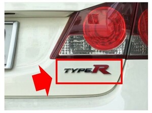 ★新品 未使用 純正部品 ホンダ シビック タイプR (FD2型) タイプR TYPE R 赤エンブレム レッド エンブレムリフレッシュ★