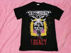 TESTAMENT テスタメント Tシャツ バンドT S ロックT ツアーT Death Metallica Legacy