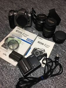 Canon EOS Kiss 一眼レフカメラ レンズ フィルター スペシャルセット 可動品