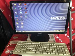 compaq Presario 3200 本体　DELLモニター付き