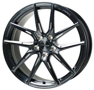 [業販限定販売] [新品] [19インチ] [TRAFFICSTAR FORGED TSF-02] [8J+35] [225/40R19] [セダン/ミニバン/SUV] [鍛造] [軽量] [BRSC]