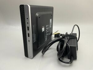 ★1円スタート★第6世代★HP EliteDesk 800 G3 Mini 35W Core i5 6500T 4GB 500GB★現状引き渡し★OS無★BIOS起動までの動作確認★AC付★