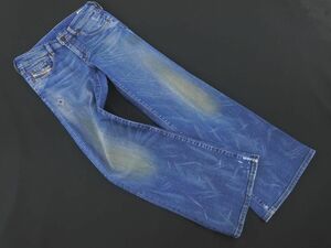 ディーゼル ダメージ加工 ブーツカット デニムパンツ size26/青 ■■ ☆ dlc6 レディース