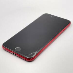 中古品 ジャンク扱い 画面 背面 割れ Apple アップル iPhone 8 64GB （PRODUCT) RED SIMロック解除済み SIMフリー 1円 から 売り切り