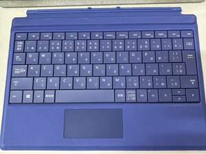 マイクロソフト　Surface　1654 タイプカバーキーボード 青