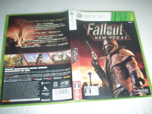 中古 XBOX360 Fallout NEW VEGAS フォール アウト ニューベガス 動作保証 同梱可