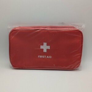 旅行用携帯医療用ミニバッグ（赤） ◇薬など救急用の荷物を別に収納できる便利なバッグ