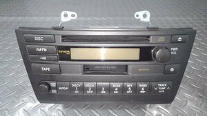 GX110　ヴェロッサ　純正　オーディオ　CD/カセット　86120-2A430