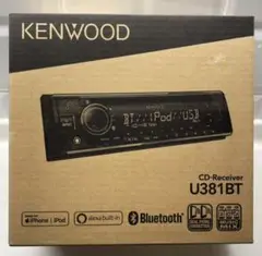 新品　KENWOOD Bluetooth Alexa対応 1DIN U381BT