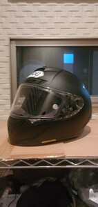 SHOEI X-Fourteenマットブラック！サイズXL、外装美品！スペア、使い分け、サーキットなど、フラッグシップモデル。廃盤、ショウエイ、X-14