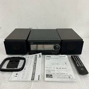 JA013542(051)-618/NT8000【名古屋】JVCケンウッド EX-S5 コンパクトコンポーネントシステム / SP-EXS5 スピーカー 3点セット CD Bluetooth