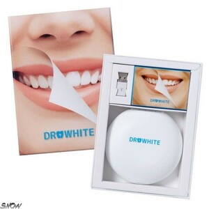 一回約8分 スマホで簡単 歯のホワイトニング 差し歯・人工歯にも使用できる LEDライト本体 + ジェル4個セット DR.WHITE ドクターホワイト