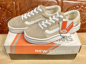 ★☆90s!希少レア!VANS NEW JAZZ V2000 5 23cm ベージュ バンズ ニュージャズ サンド オールドスクール デッド ビンテージ 195☆★