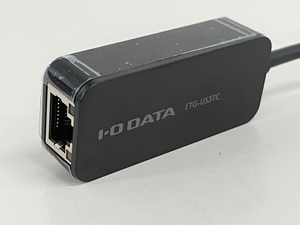 【初期動作保証】IO DATA ETG-US3TC USB 3.1 Gen 1 Type-C 接続 ギガビット LAN アダプター 中古 K8719442