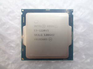 複数入荷 Intel Xeon E3-1220 V5 3.00GHz SR2LG LGA1151 中古動作品(C165)