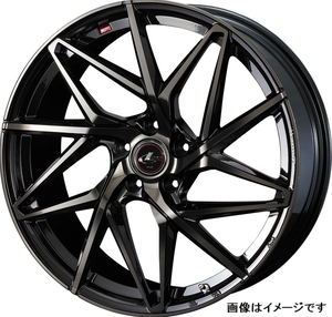 【個人宅発送可能】Weds ウェッズ 15×6.0J +43 5穴 PCD114.3 PBMC/TI ホイール 1本 LEONIS IT レオニス レオニス・アイティー (40565)