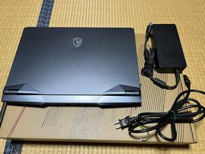 美品 ゲーミングノート　MSI GE76 Raider 11UH-595JP Core i9-11980HK 32GB/1TB 17.3インチ フルHD 360Hz RTX 3080 16GB