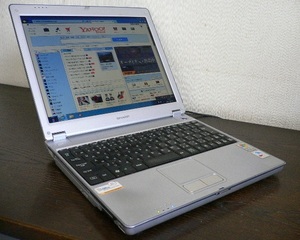 ☆彡 PC-MR80H Pentium M 1.6G/80G/256MB/12.1型XGA/DVD/Win7+2010