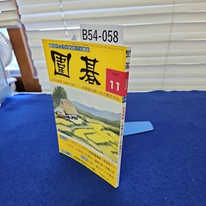 B54-058 棋力アップを約束する雑誌 圍基 2005 11 誠文堂新光社 付録なし 書き込みあり