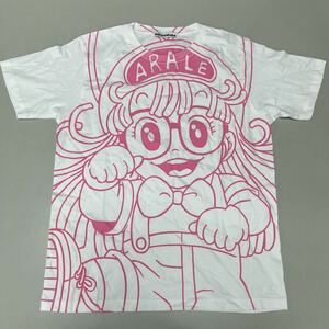 ミキオサカベ Mikiosakabe Tシャツ レディース FREE 白　ホワイト　Dr.スランプ アラレちゃん Dr.SLUMP