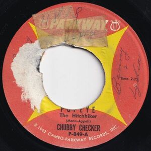 Chubby Checker Popeye The Hitchhiker / Limbo Rock Parkway US P-849 204160 R&B R&R レコード 7インチ 45