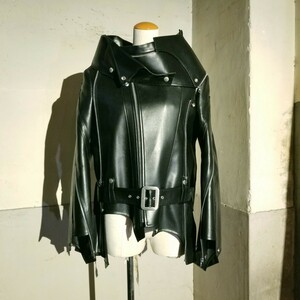 JUNYA WATANABE 22AW 再構築ライダースジャケット 2022AW AD2022 ジュンヤワタナベ COMME des GARCONS コムデギャルソン