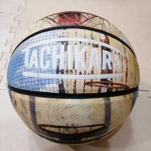 使用品 バスケットボール 7号 合成皮革「TACHIKARA タチカラ ATTACK THE RIM アタック ザ リム」(検) molten MIKASA SPALDING FLASHBALL