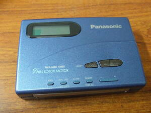 i463 Panasonic/パナソニック RQ-S35V ポータブルカセットプレーヤー 未確認　中古　本体 ジャンク