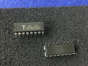 TA7607AP 【即決即送】東芝 TV用ビデオ IF 増幅 IC [107] Toshiba Video IF Amplifier IC　2個セット