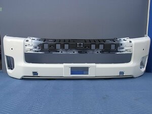 新車外し 傷有り トヨタ 200系 ハイエース 7型 ワイドボディ 純正 フロントバンパー / 058 ホワイト 4型 5型 6型 52119-26670