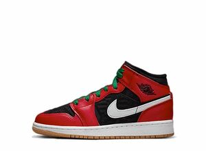 Nike GS Air Jordan 1 Mid SE "Christmas" 22.5cm DQ8418-006