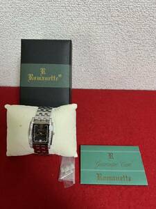 JP1267＊時計 腕時計 宝飾時計 高級時計 ROMANETTE ロマネッティ あまりゴマ 購入証明書 箱付＊