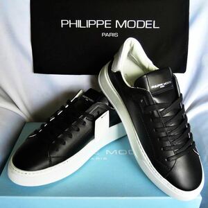 ■新品未使用■定価64,900円 PHILIPPE MODEL PARIS スニーカー size40 ブラック