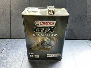 TQG44873相 ★未開栓★ Castrol エンジンオイル GTX Ultraclean 0W20 SP 4L 引取限定 神奈川県相模原市