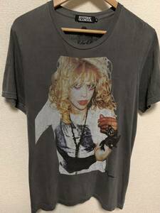 ★値下げ交渉あり★ヒステリックグラマー courtney love ガールプリントTシャツ★L919★サイズM 名作 コートニーラブ hysteric glamour