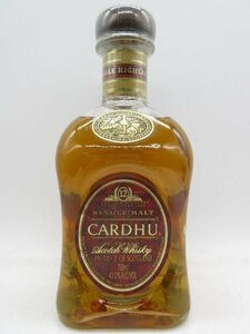 未開栓 洋酒 カーデュ 12年 CARDHU 700ml 43% スコッチウイスキー 送料無料