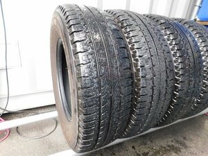 【カ750】AGILIS CAMPING▼225/75R16 118R▼4本即決