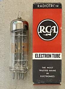 ■NEW19718■ 整流管 RCA 12X4（ブラックプレート）新品元箱入
