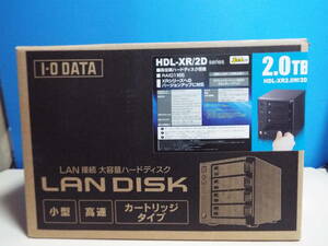 新品 同様 I-O DATA アイオーデータ NAS HDL-XR2.0W/2D WD WD10EFRX 1TB x 2台 合計 2TB　LAN HDD HDDケース