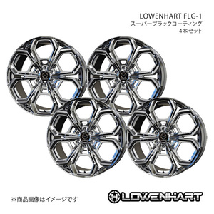 LOWENHART FLG-1 ホイール4本セット ランドクルーザー #JA300W(2021/8～)【24×10.0J 6-139.7 +50 スーパーブラックコーティング】 共豊