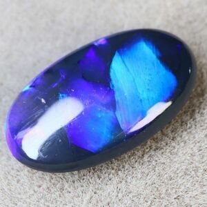 1.410ct 天然ブラックオパール オーストラリア 最高級 遊色抜群 〔Australia Black opal 宝石 裸石 ルース 天然 jewelry natural loose〕